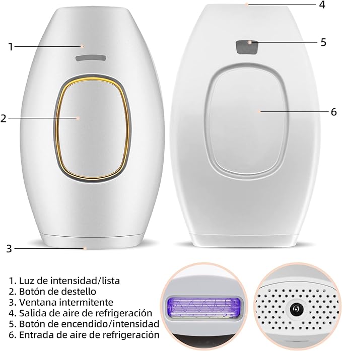 Depilador Laser Corporal Dama